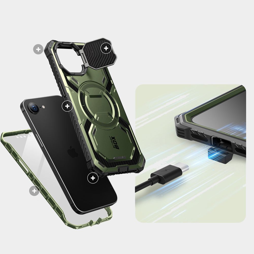 KRYT SUPCASE IBLSN ARMORBOX MAG MAGSAFE IPHONE 16E GULDAN