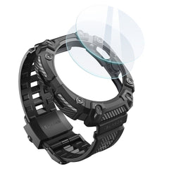 PUZDRO SUPCASE IBLSN ARMORBOX & TEMPERED GLASS 2-PACK SAMSUNG GALAXY WATCH ULTRA (47 MM) BLACK