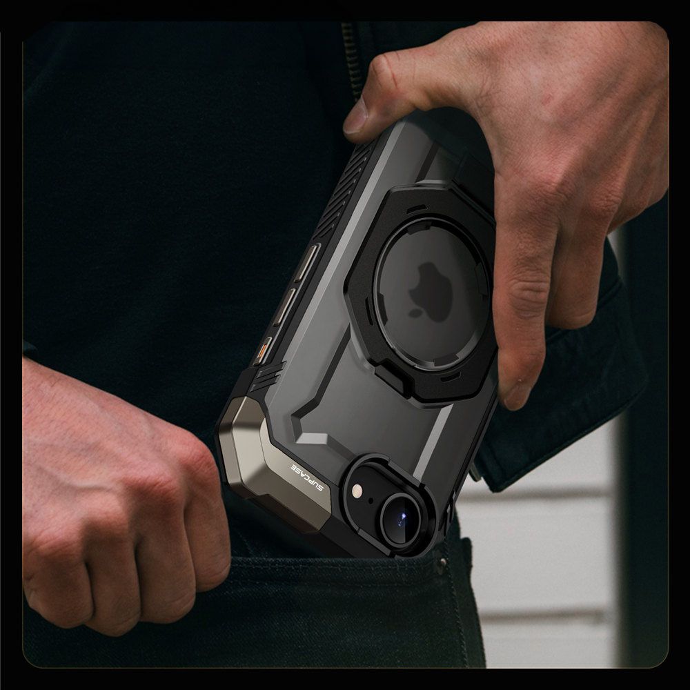 KRYT SUPCASE UB GRIP MAG MAGSAFE IPHONE 16E BLACK