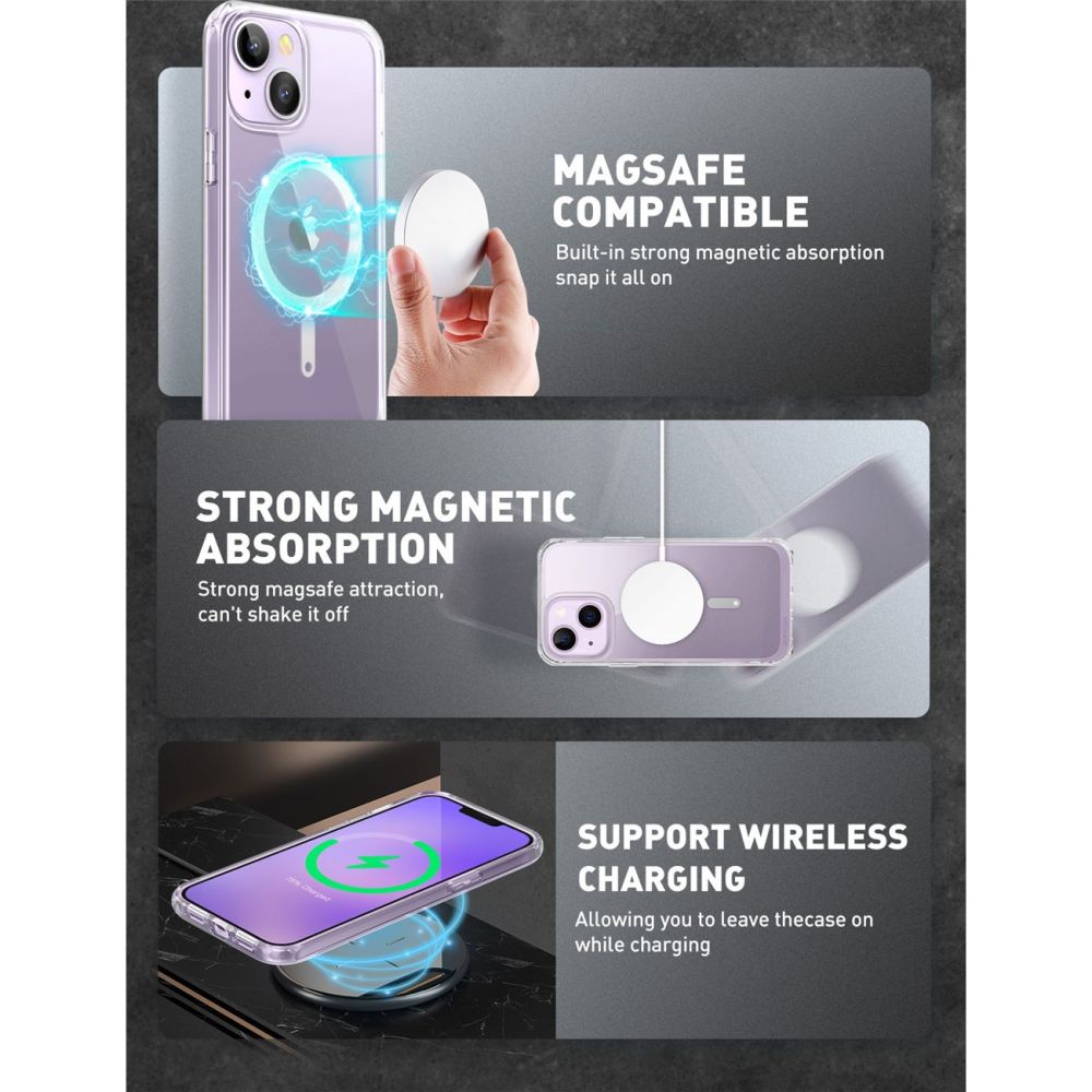KRYT SUPCASE UB MAG MAGSAFE IPHONE 14 PLUS CLEAR