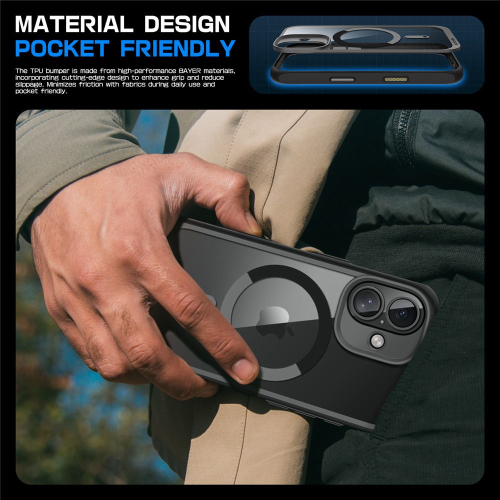 KRYT SUPCASE UB MAG MAGSAFE IPHONE 16 BLACK