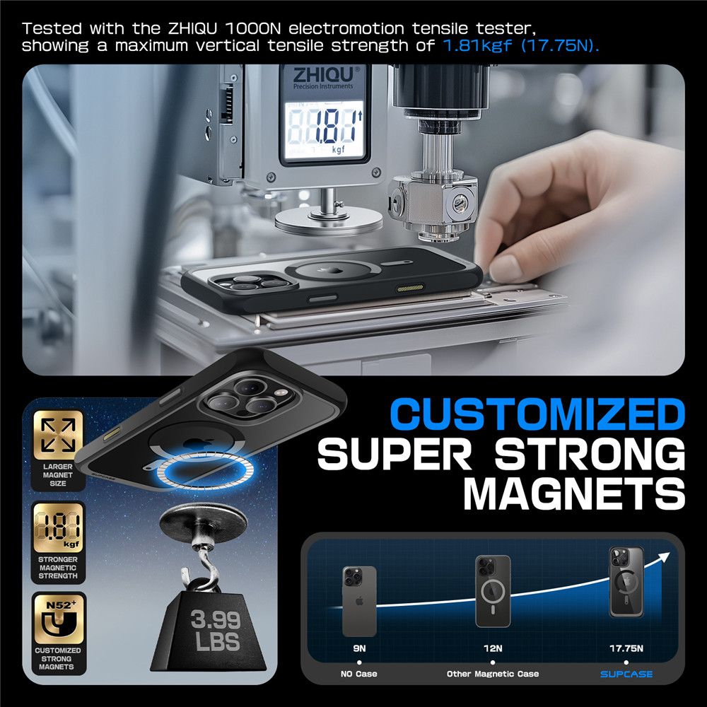 KRYT SUPCASE UB MAG MAGSAFE IPHONE 16 PRO MAX BLACK