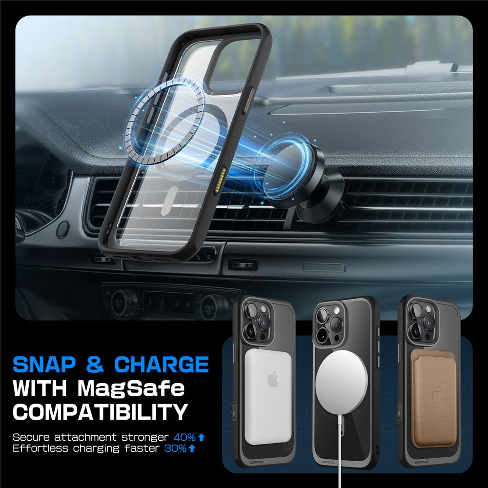 KRYT SUPCASE UB MAG MAGSAFE IPHONE 16 PRO MAX BLACK
