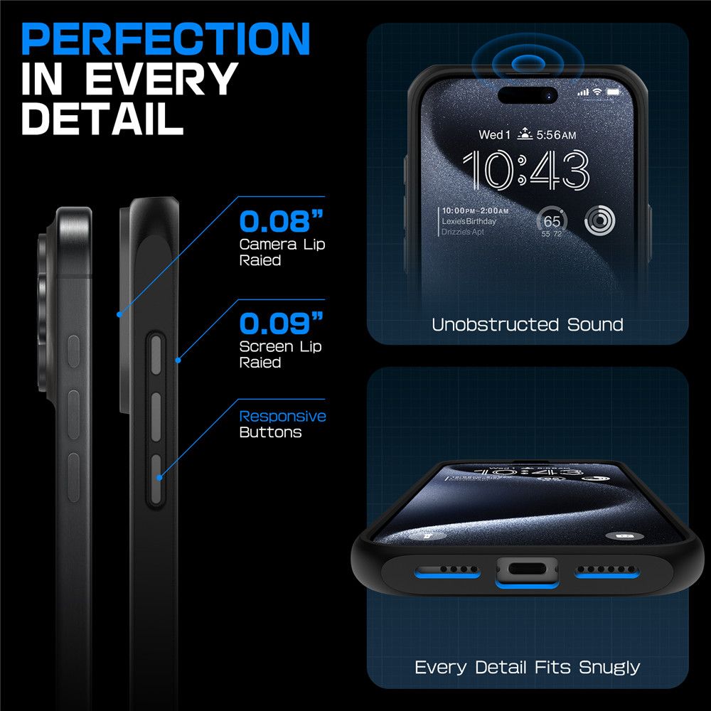 KRYT SUPCASE UB MAG MAGSAFE IPHONE 16 PRO MAX BLACK