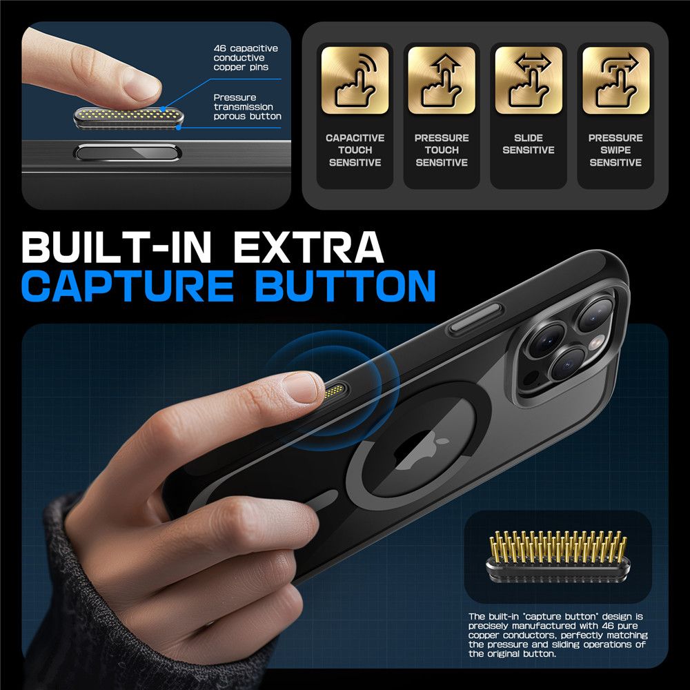 KRYT SUPCASE UB MAG MAGSAFE IPHONE 16 PRO MAX BLACK
