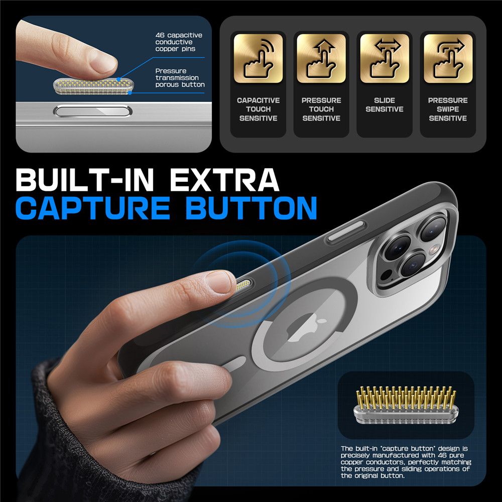 KRYT SUPCASE UB MAG MAGSAFE IPHONE 16 PRO MAX GREY