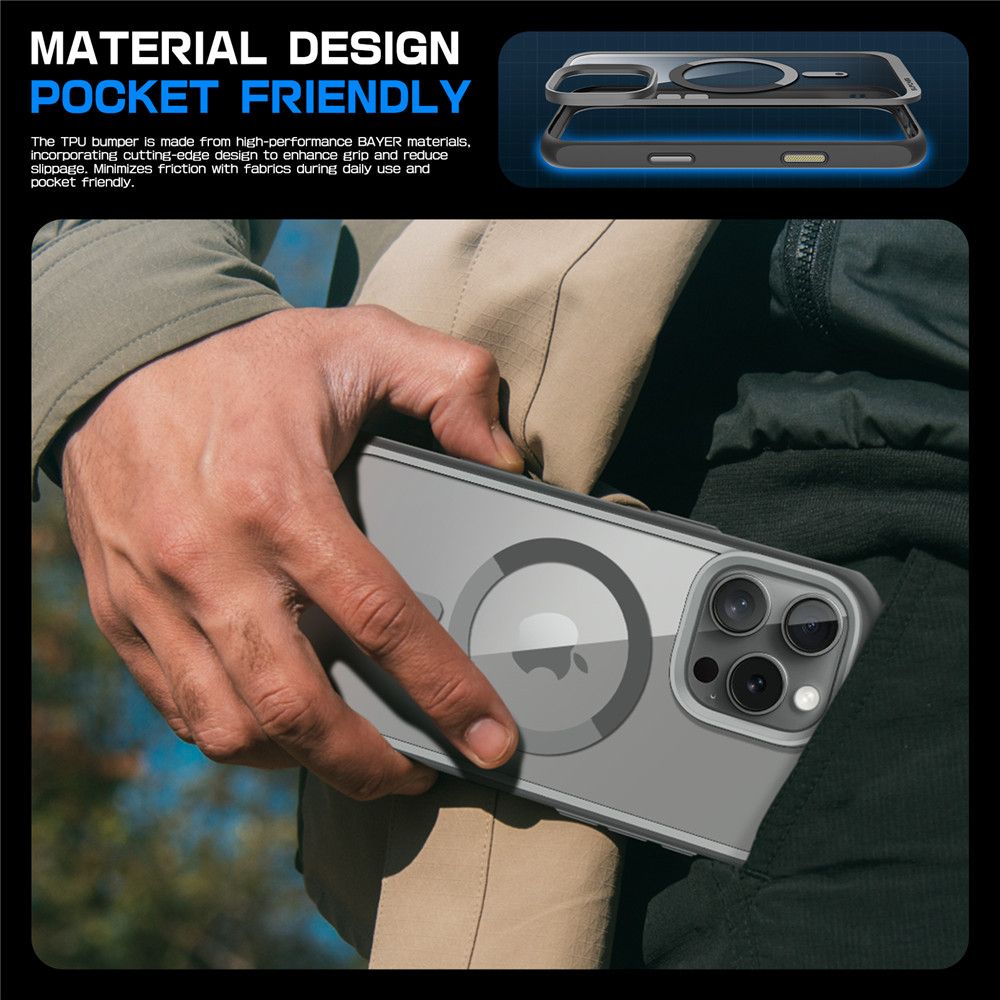 KRYT SUPCASE UB MAG MAGSAFE IPHONE 16 PRO MAX GREY