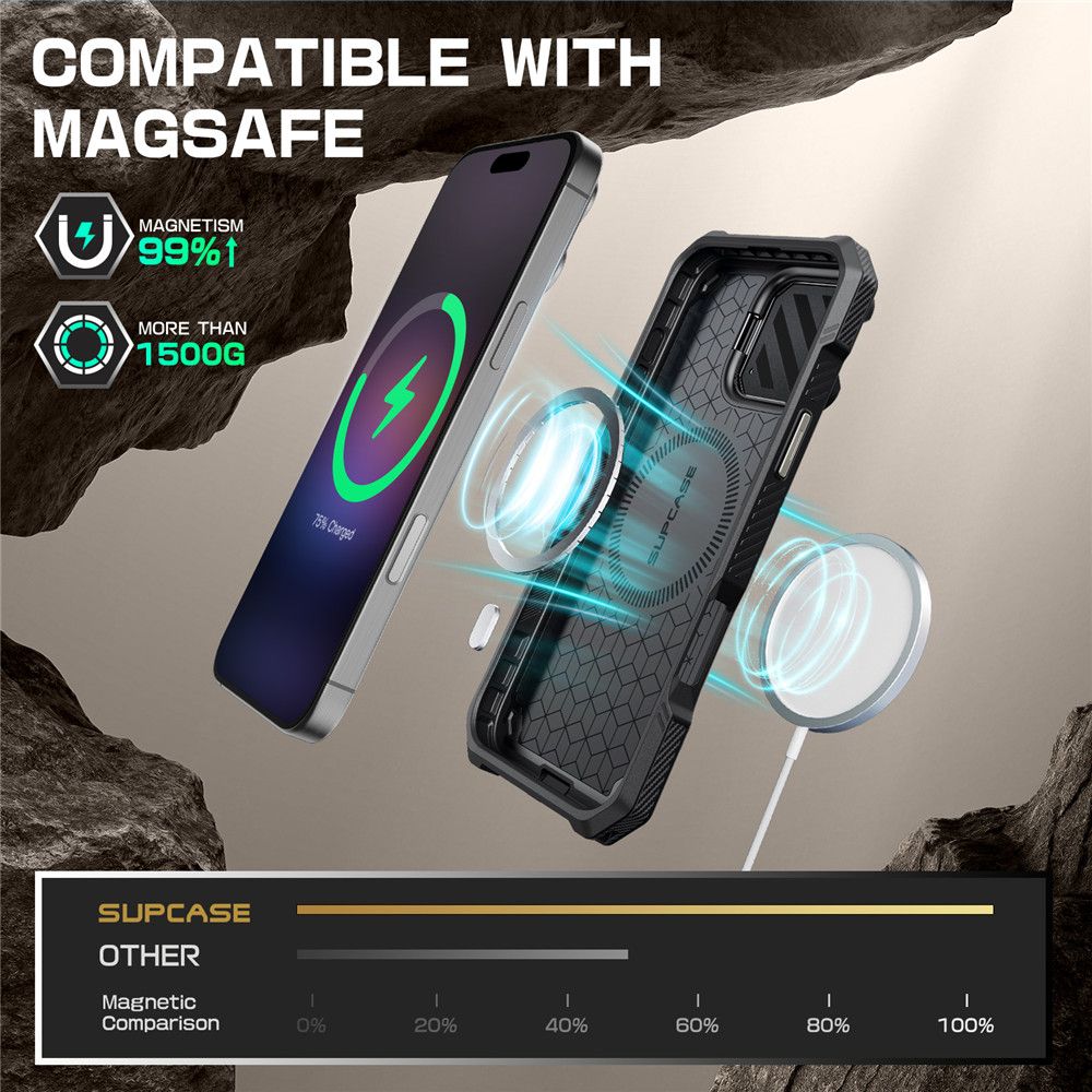 KRYT SUPCASE UB XT MAG MAGSAFE IPHONE 16 PRO TIGREY