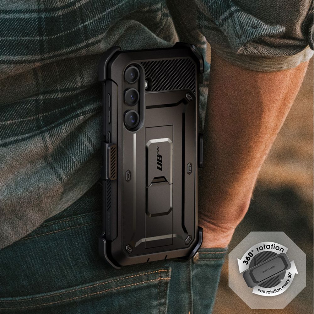 KRYT SUPCASE UNICORN BEETLE PRO 2-SET GALAXY S25+ PLUS BLACK