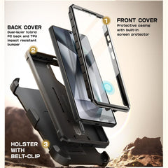 KRYT SUPCASE UNICORN BEETLE PRO 2-SET GALAXY S25 ULTRA BLACK