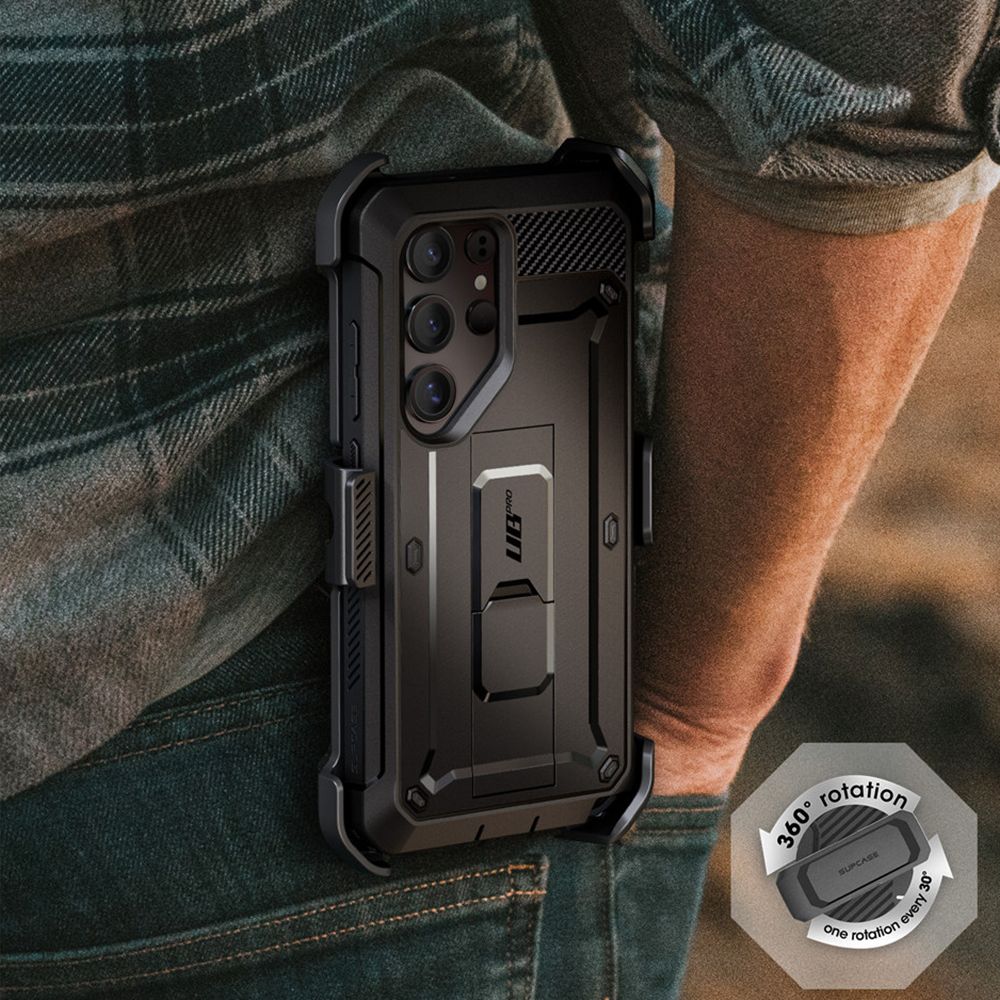 KRYT SUPCASE UNICORN BEETLE PRO 2-SET GALAXY S25 ULTRA BLACK