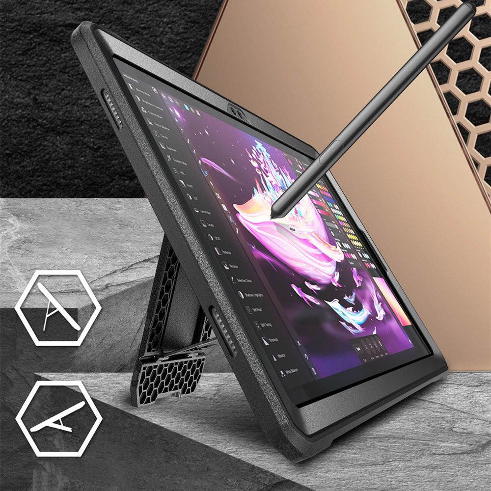 KRYT / OBAL NA SAMSUNG GALAXY TAB A9+ PLUS 11.0 X210 / X215 / X216 SUPCASE UNICORN BEETLE PRO BLACK