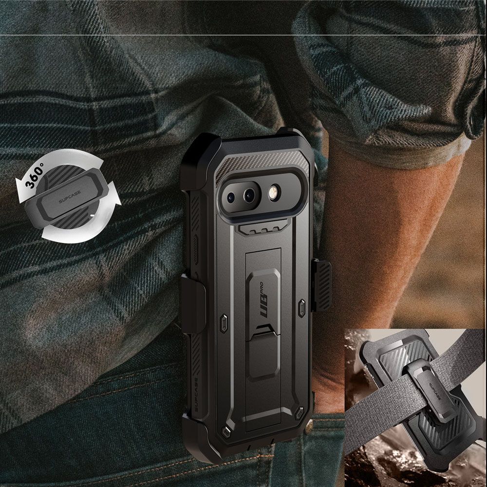  SUPCASE UNICORN BEETLE PRO GOOGLE PIXEL 9A CRNA