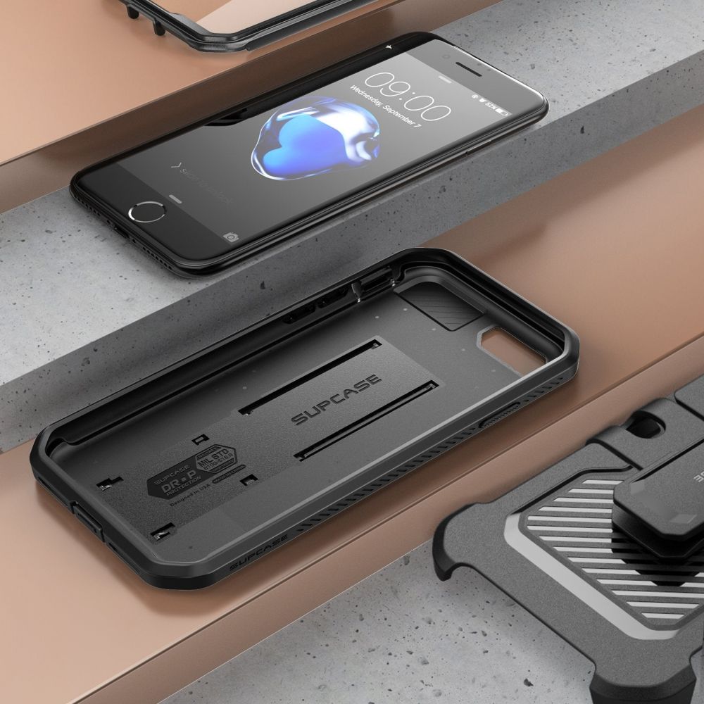 KRYT SUPCASE UNICORN BEETLE PRO IPHONE 7 / 8 / SE 2020 / 2022 BLACK