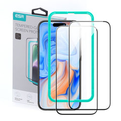 TVRDENÉ SKLO ESR TEMPERED GLASS 2-PACK IPHONE 15 PRO BLACK