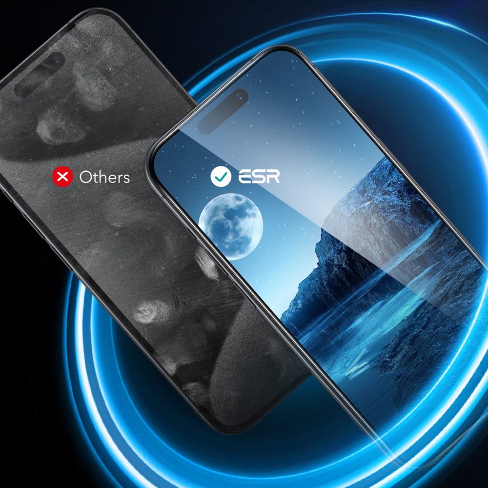 TVRĐENO STAKLO ESR  2-PACK IPHONE 16 PRO PROZIRNO