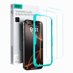 TVRĐENO STAKLO ESR  2-PACK IPHONE 16 PRO PROZIRNO