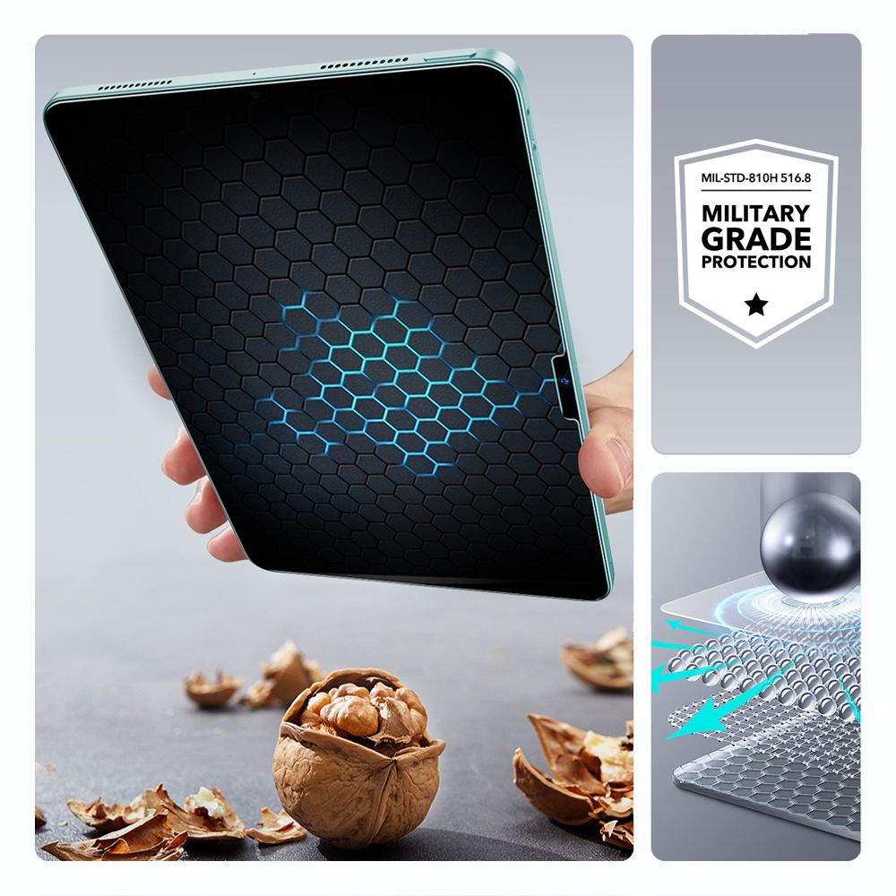 TVRĐENO STAKLO ESR ULTRAFIT TEMPERED GLASS 2-PACK IPAD AIR 11” 6 / 7 / 2024-2025 PROZIRNO