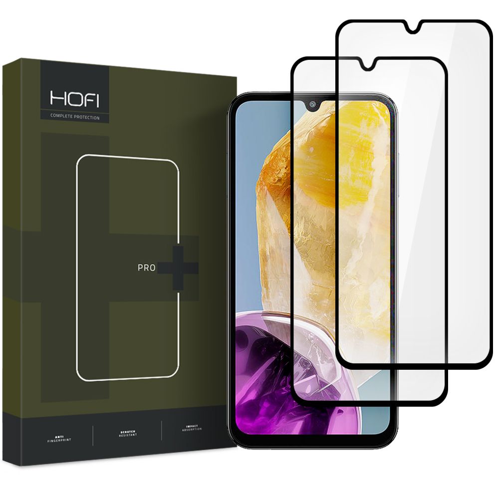 TVRDENÉ SKLO HOFI GLASS PRO+ 2-PACK GALAXY M15 5G BLACK