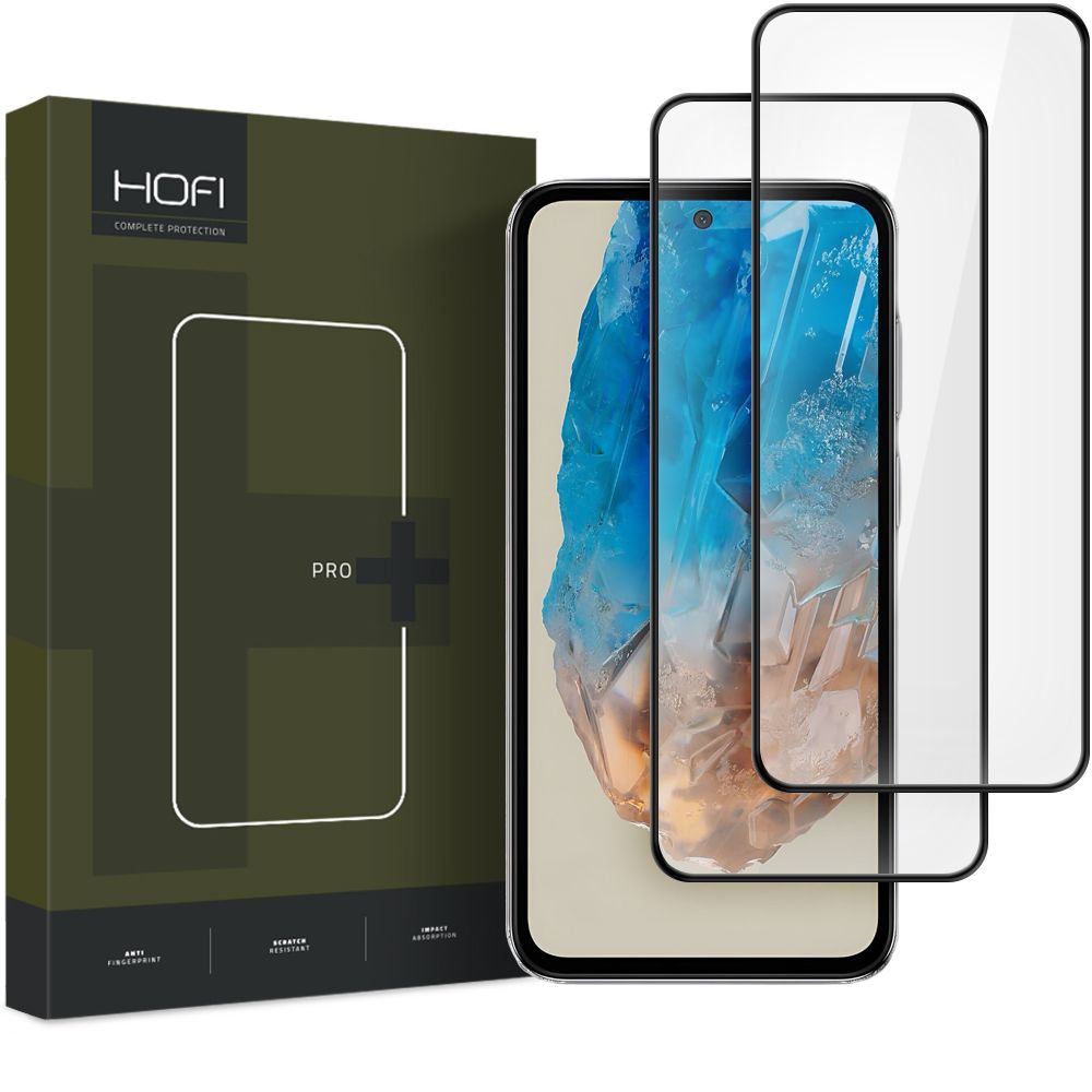 2X TVRDENÉ SKLO HOFI GLASS PRO+ 2-PACK GALAXY M35 5G BLACK