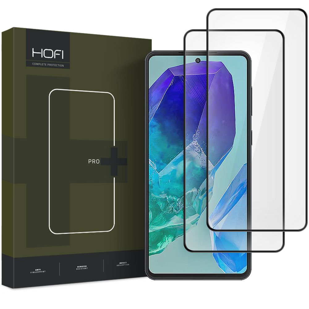 2X TVRDENÉ SKLO HOFI GLASS PRO+ 2-PACK GALAXY M55 5G BLACK