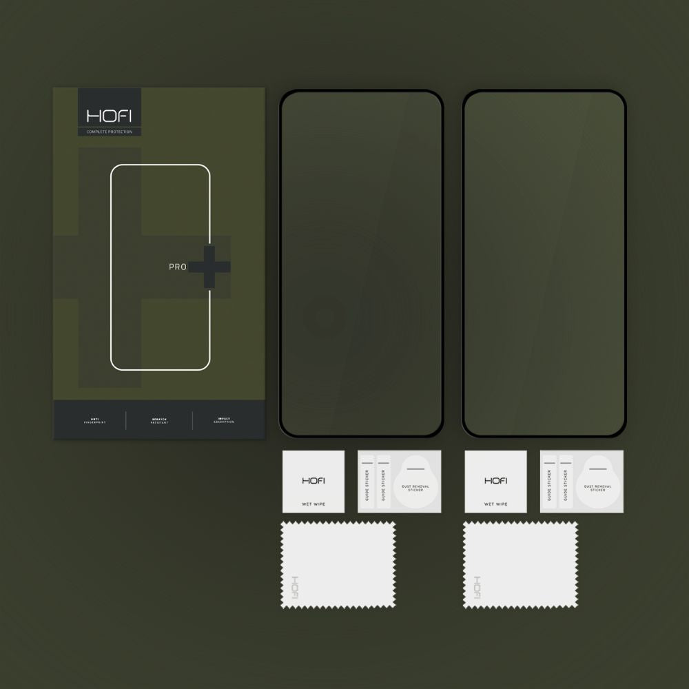 TVRDENÉ SKLO HOFI GLASS PRO+ 2-PACK GALAXY S24 FE BLACK