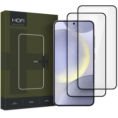 TVRĐENO STAKLO HOFI GLASS PRO+ 2-PACK GALAXY S25+ PLUS CRNA 