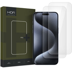 2X TVRDENÉ SKLO NA IPHONE 16 PRO MAX HOFI GLASS PRO+ 2-PACK CLEAR