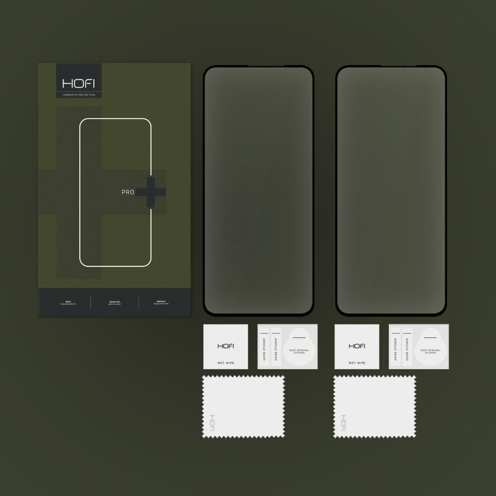 2X TVRDENÉ SKLO HOFI GLASS PRO+ 2-PACK MOTOROLA MOTO G24 / G24 POWER / G04 BLACK