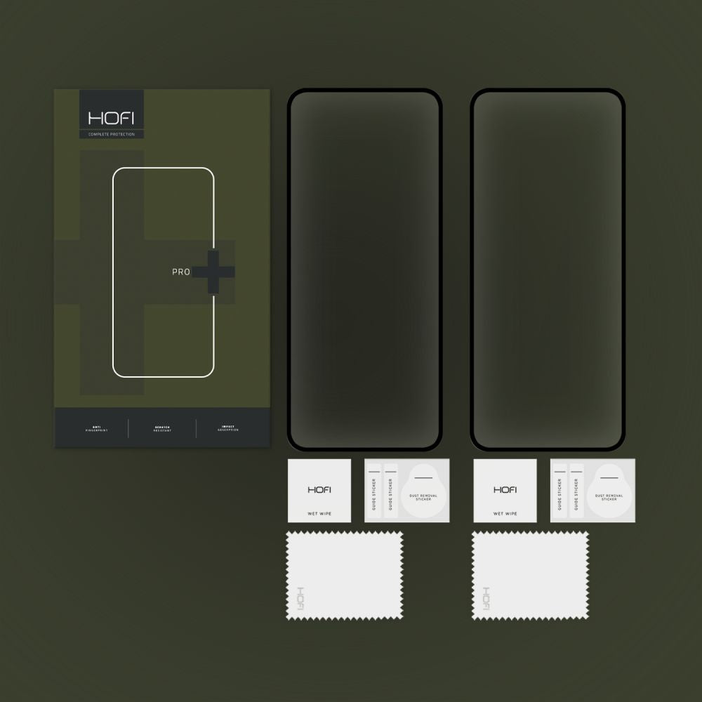2X TVRDENÉ SKLO HOFI GLASS PRO+ 2-PACK XIAOMI REDMI 13 BLACK