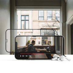 TVRĐE STAKLO HOFI GLASS PRO+ IPHONE 14 PRO MAX CRNA 
