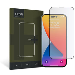 TVRĐE STAKLO HOFI GLASS PRO+ IPHONE 14 PRO MAX CRNA 