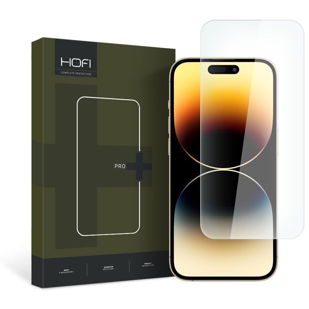 TVRĐENO STAKLO HOFI GLASS PRO+ IPHONE 15 JASNO 
