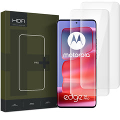 2X TVRĐENO STAKLO HOFI UV  PRO+ 2-PACK MOTOROLA EDGE 50 FUSION / EDGE 50 PRO 5G PROZIRNO