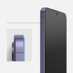 2X TVRDENÉ SKLO S INŠTALAČNÝM RÁMIKOM  RINGKE EASY SLIDE 2-PACK GALAXY S24 CLEAR