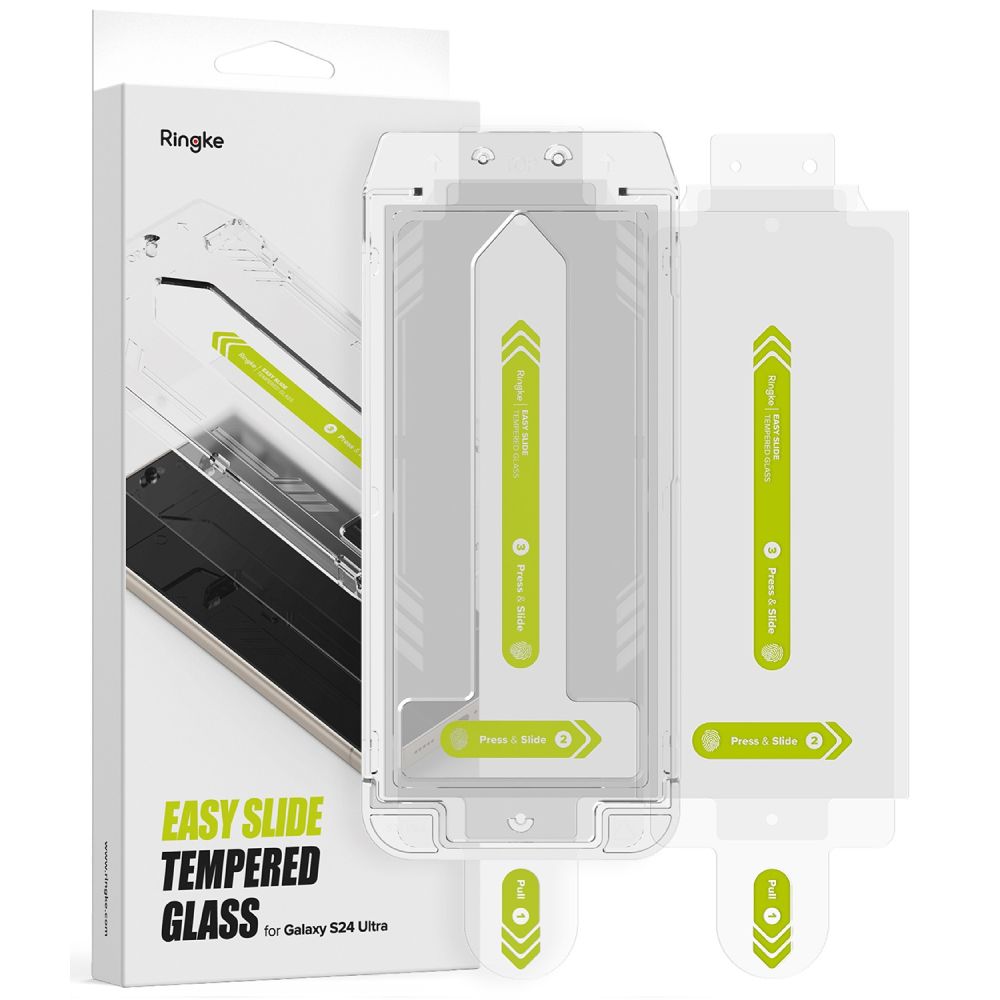 2X TVRĐE STAKLO RINGKE EASY SLIDE 2-PACK GALAXY S24 ULTRA JASNO 