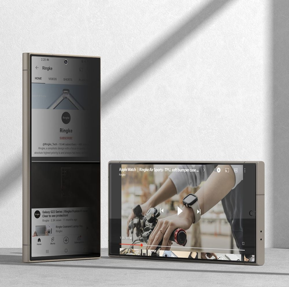 2X TVRĐE STAKLO RINGKE EASY SLIDE 2-PACK GALAXY S24 ULTRA  PRIVATNOSTI