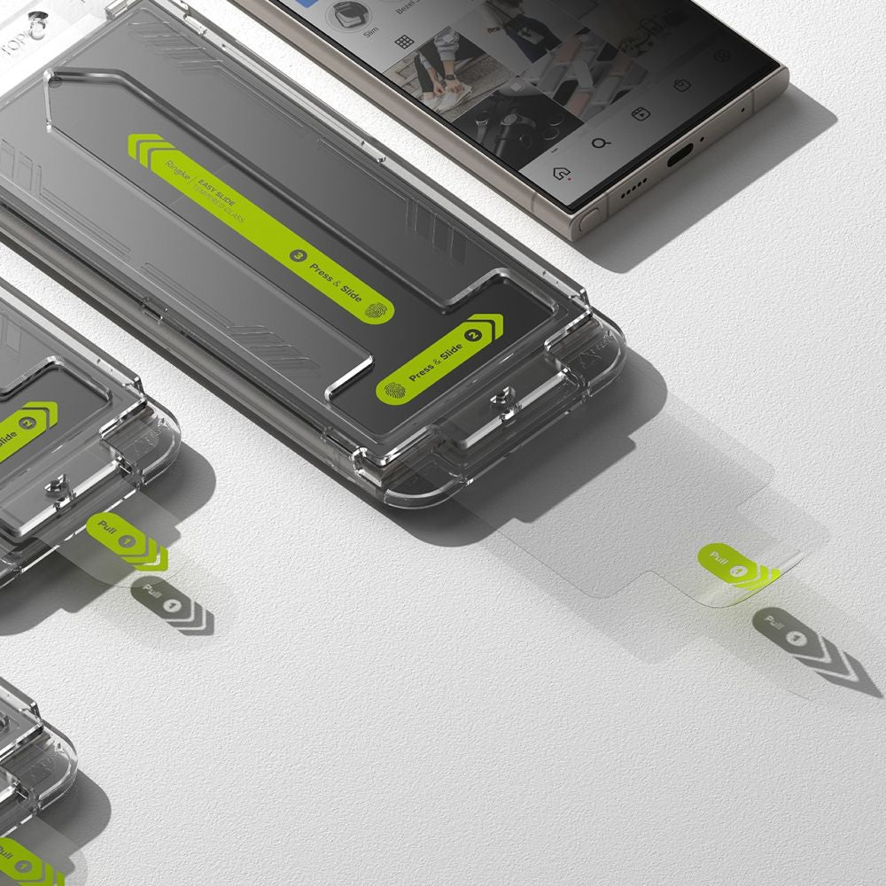 2X TVRĐE STAKLO RINGKE EASY SLIDE 2-PACK GALAXY S24 ULTRA  PRIVATNOSTI