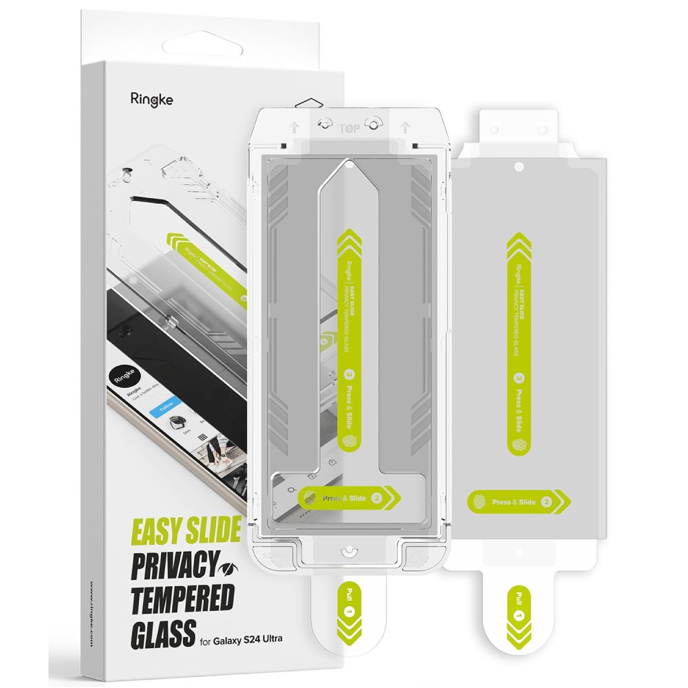 2X TVRĐE STAKLO RINGKE EASY SLIDE 2-PACK GALAXY S24 ULTRA  PRIVATNOSTI