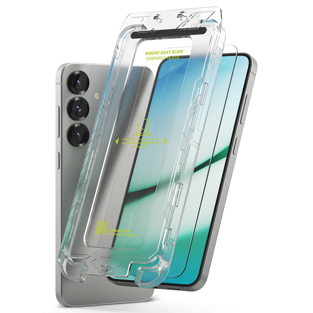  STAKLO RINGKE EASY SLIDE 2-PACK GALAXY S25+ PLUS PROZIRNO