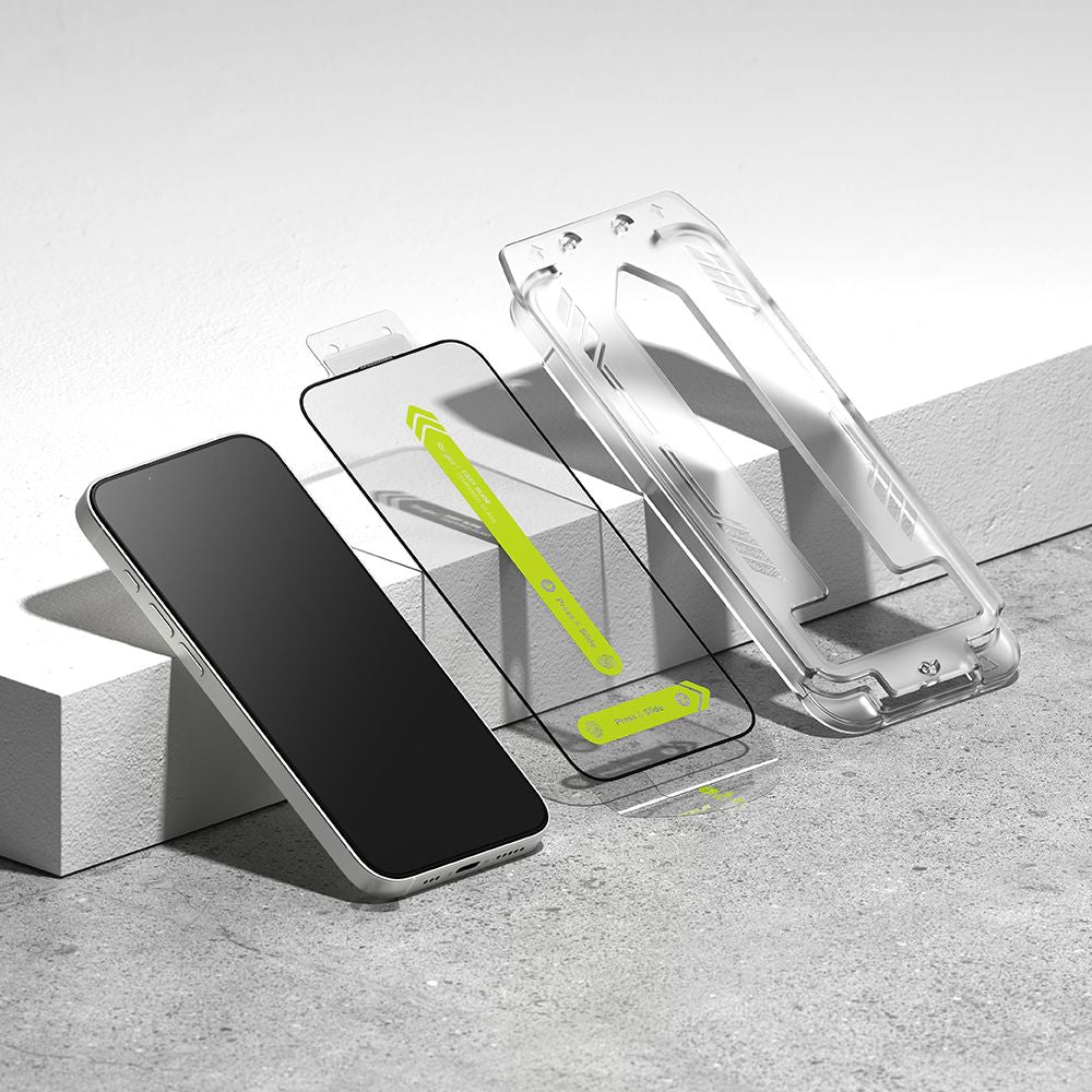 TVRĐENO STAKLO RINGKE EASY SLIDE 2-PACK IPHONE 13 / 13 PRO / 14 / 16E PROZIRNO
