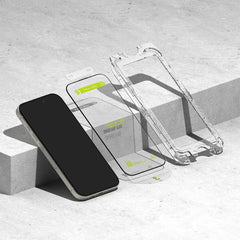 TVRĐENO STAKLO RINGKE EASY SLIDE 2-PACK IPHONE 16 PRO MAX CRNA