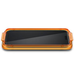 TVRĐENO STAKLO SPIGEN ALM GLASS FC 2-PACK IPHONE 15 PRO CRNA 
