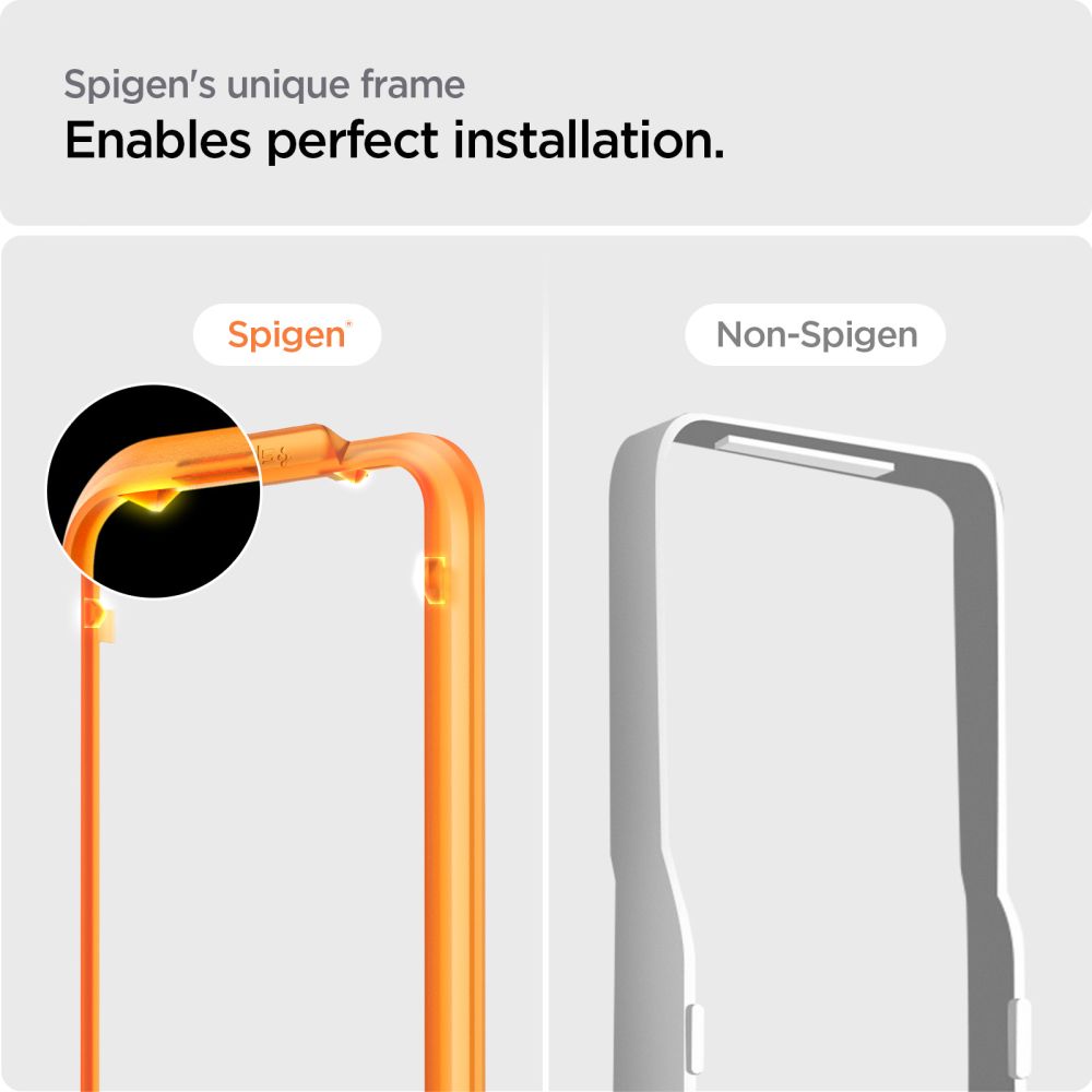 TVRĐENO STAKLO SPIGEN ALM GLASS FC 2-PACK IPHONE 15 PRO CRNA 