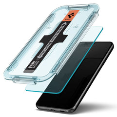 TVRDENÉ SKLO  SPIGEN GLAS.TR ”EZ FIT” 2-PACK GALAXY S22
