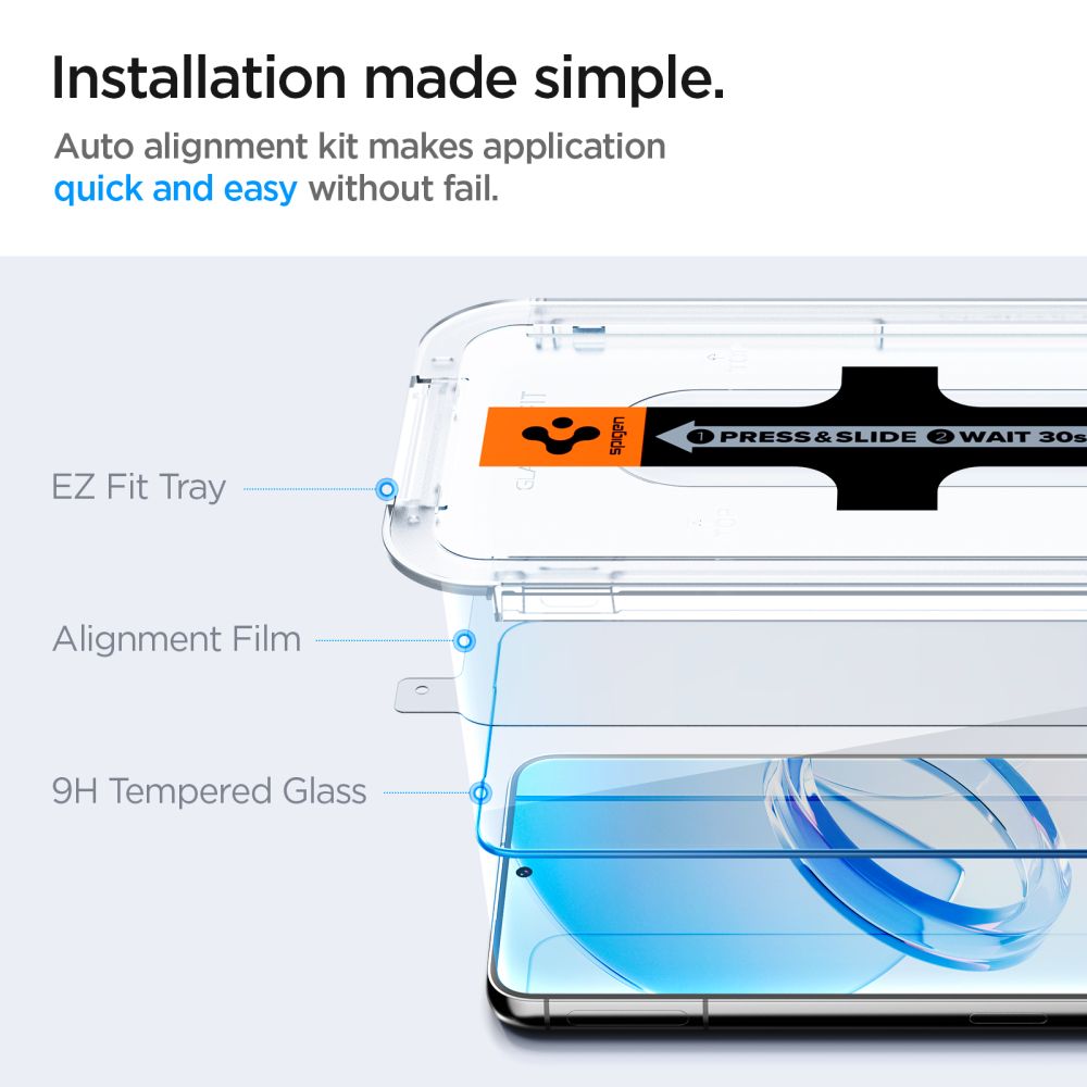 TVRĐENO STAKLO SPIGEN GLAS.TR ”EZ FIT” 2-PACK GALAXY S23+ PLUS PROZIRNO
