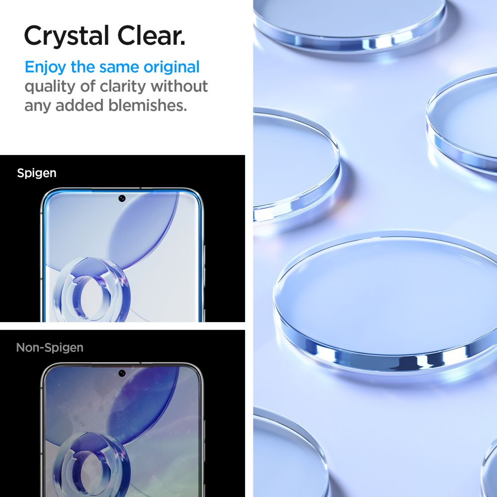 TVRĐENO STAKLO SPIGEN GLAS.TR ”EZ FIT” 2-PACK GALAXY S23+ PLUS PROZIRNO