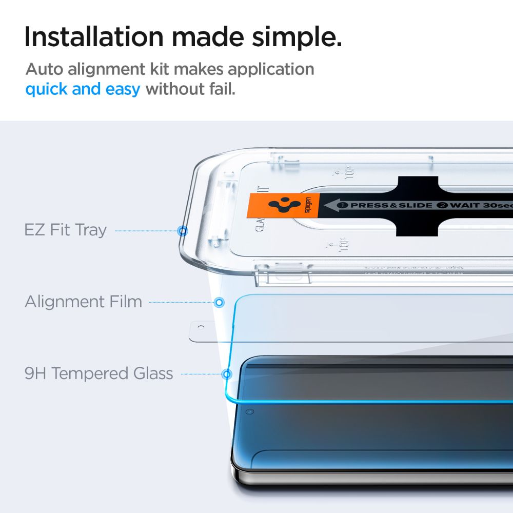 TVRĐENO STAKLO SPIGEN GLAS.TR "EZ FIT" 2-PACK GALAXY S24+ PLUS PROZIRNO 