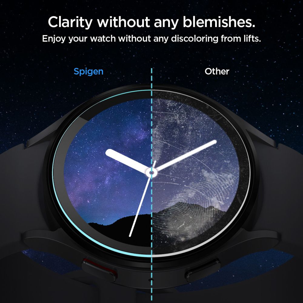 KALJENO STEKLO SPIGEN GLAS.TR ”EZ-FIT” 2-PACK GALAXY WATCH 6 (44 MM) PROZORNO