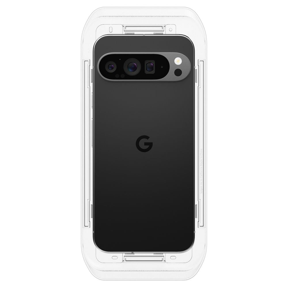 TVRĐENO STAKLO SPIGEN GLAS.TR "EZ FIT" 2-PACK GOOGLE PIXEL 9 / 9 PRO PROZIRNO